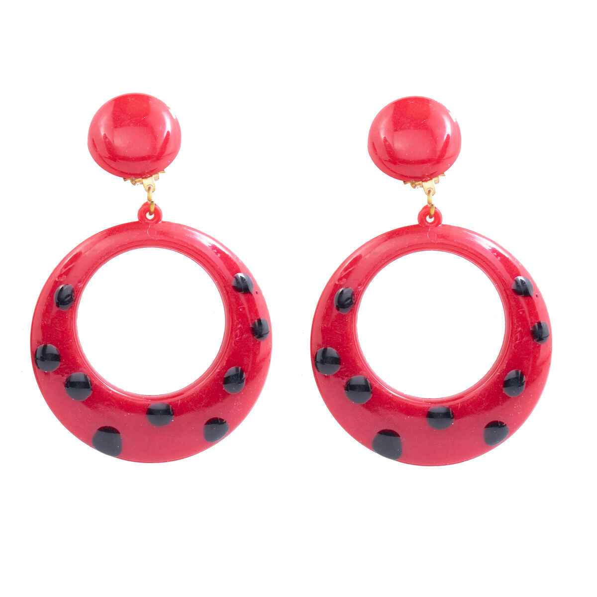 Ladies' Earrings Sevillana PND001R BigBuy Sport