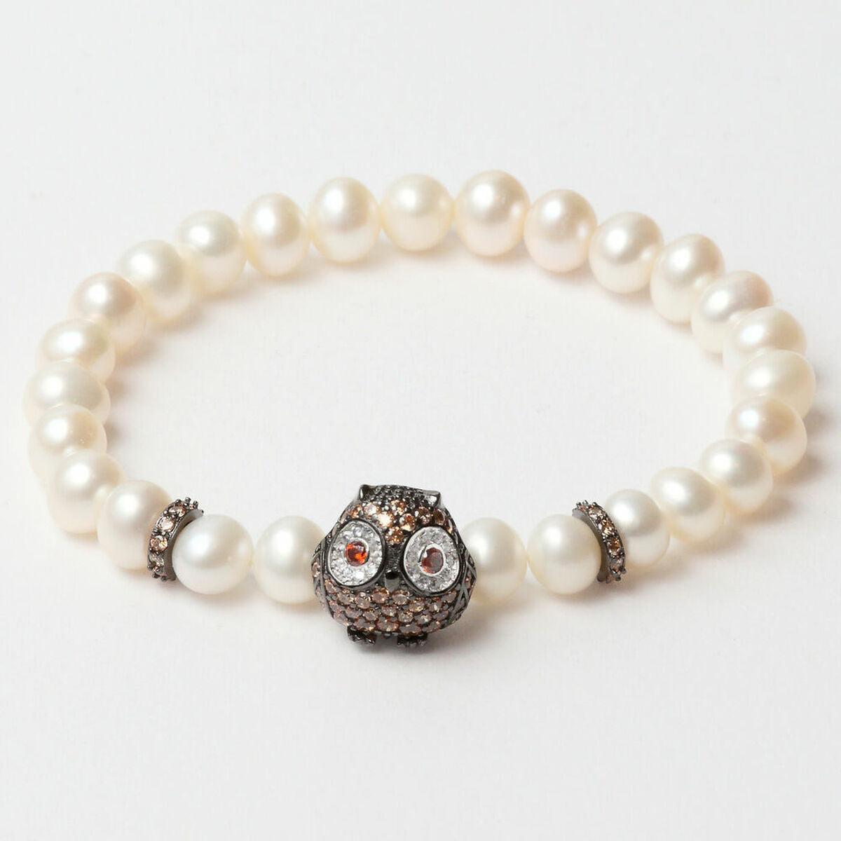 Damenarmband Lancaster JLA-BR-OWL-4-WH 16 mm