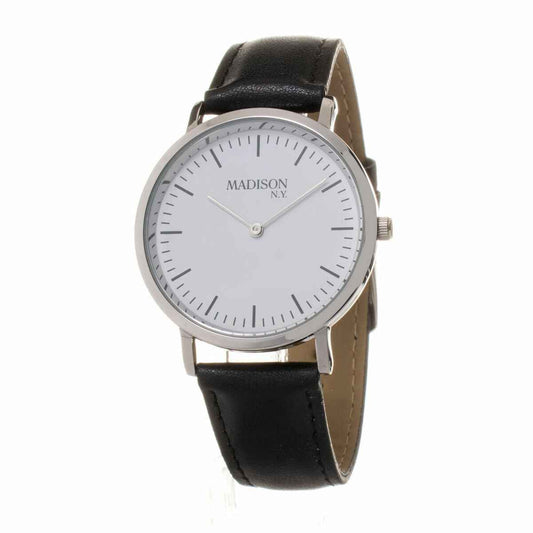 Unisex Watch Madison L490B-PN (Ø 40 mm) Madison