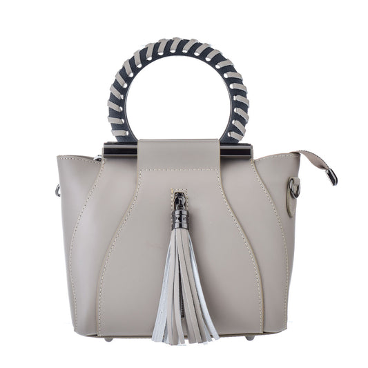 Women's Handbag Mia Tomazzi WB201297-GREY Beige 21 x 18 x 7 cm Mia Tomazzi