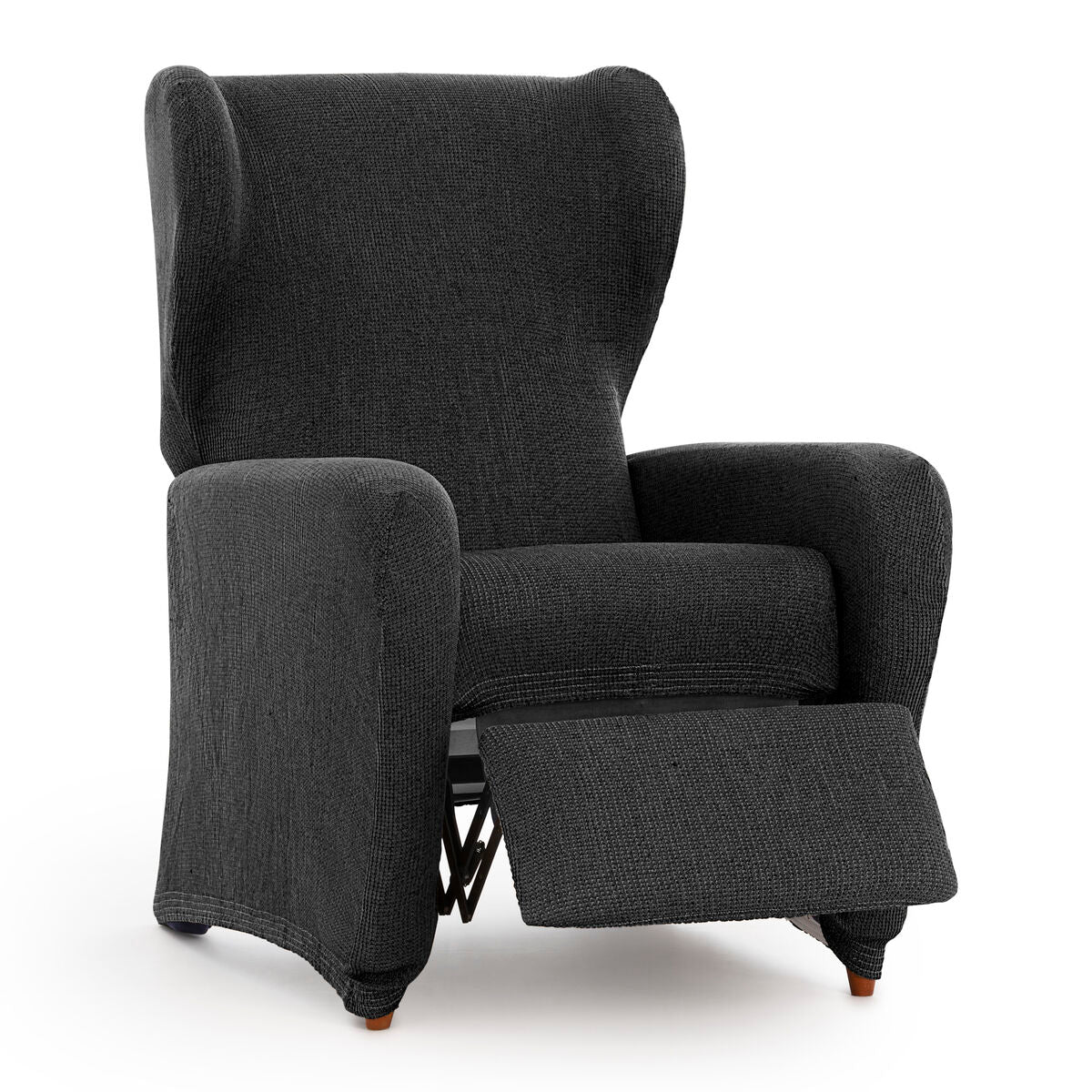 Slipcover for armchair with separate legs Eysa ULISES Dark grey 90 x 100 x 75 cm Eysa