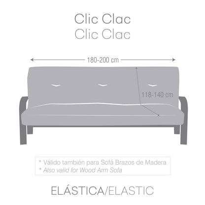 Sofa Cover Eysa ULISES Blue 140 x 100 x 200 cm Eysa