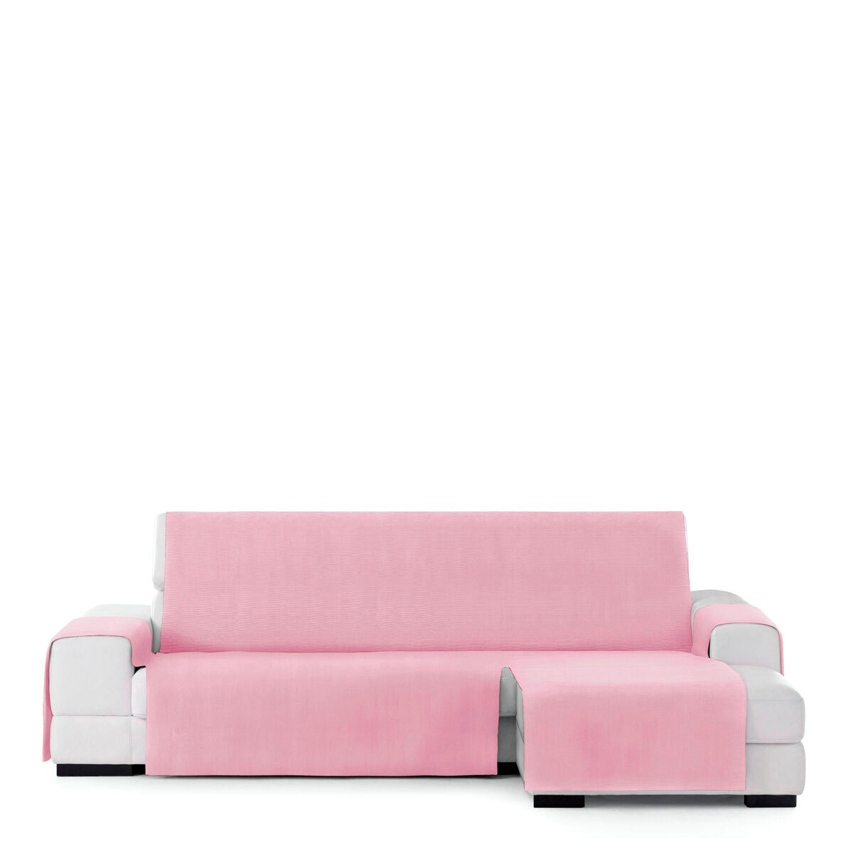 Right short arm chaise longue cover Eysa LEVANTE Pink 100 x 110 x 290 cm Eysa