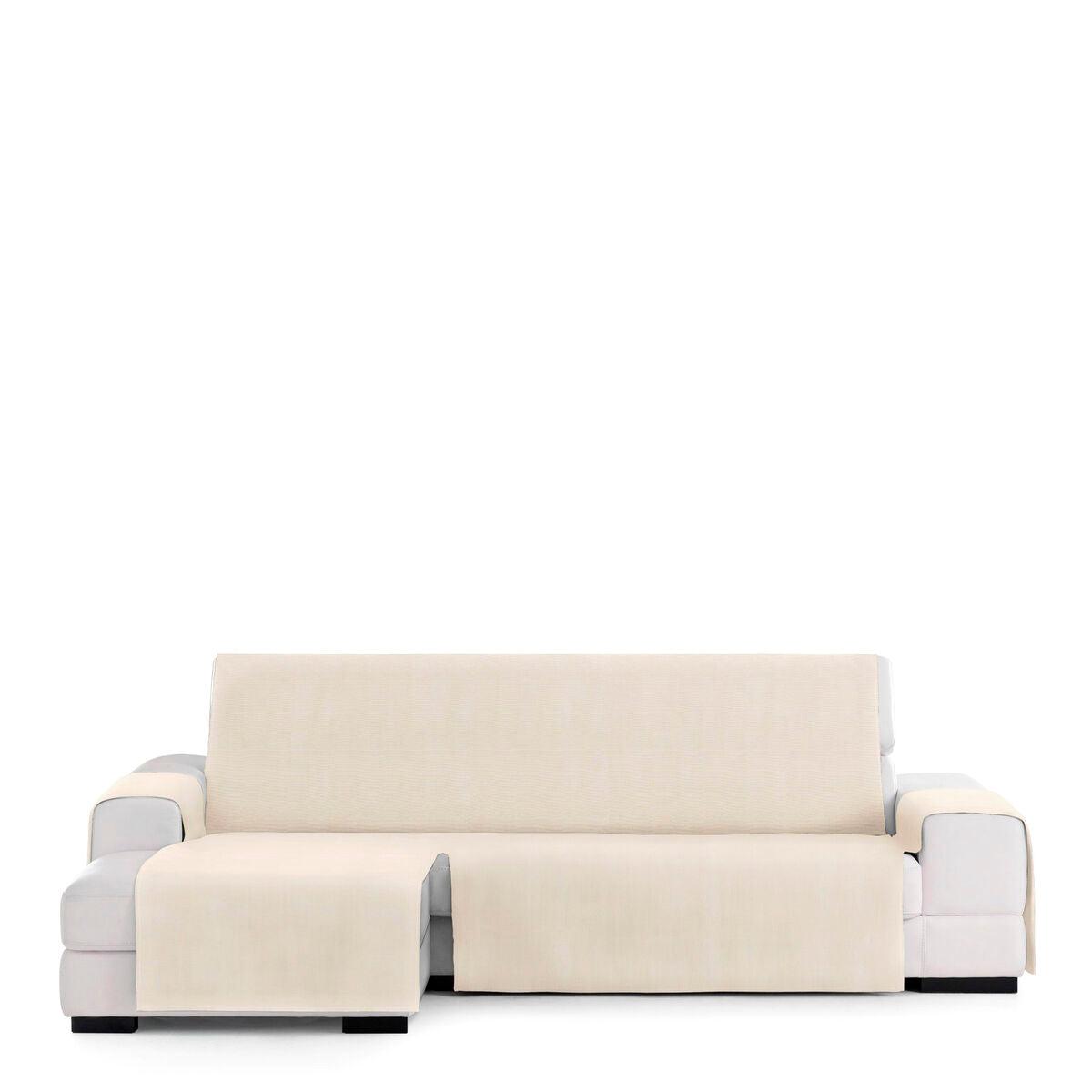 Right short arm chaise longue cover Eysa LEVANTE Beige 100 x 110 x 290 cm Eysa