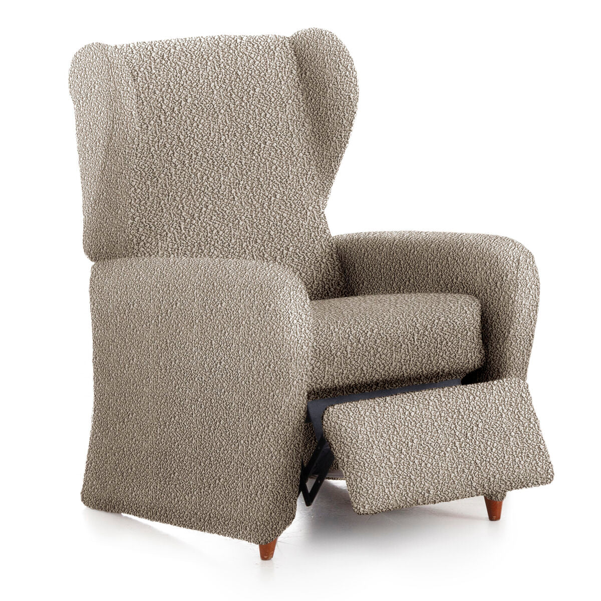 Slipcover for armchair with separate legs Eysa ROC Light brown 90 x 120 x 85 cm Eysa