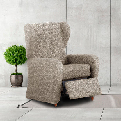 Slipcover for armchair with separate legs Eysa ROC Light brown 90 x 120 x 85 cm Eysa