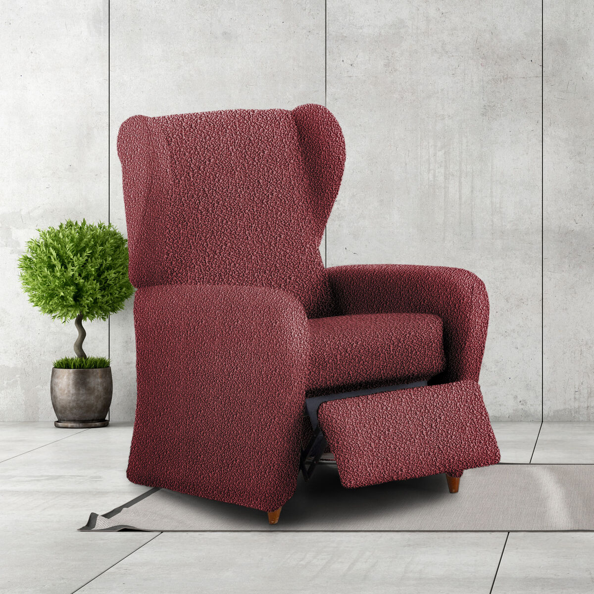 Slipcover for armchair with separate legs Eysa ROC Tile 90 x 120 x 85 cm Eysa