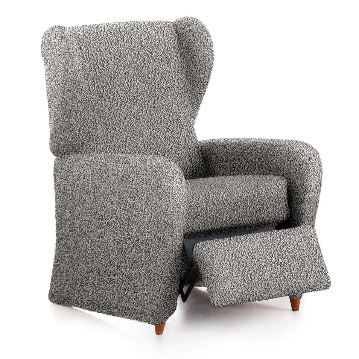 Slipcover for armchair with separate legs Eysa ROC Light grey 90 x 120 x 85 cm Eysa