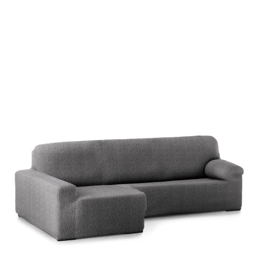 Right short arm chaise longue cover Eysa ROC Dark grey 180 x 120 x 360 cm Eysa