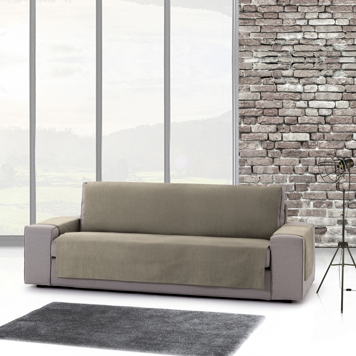 Sofa Cover Eysa MID Brown 100 x 110 x 155 cm Eysa