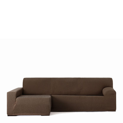 Left long arm chaise longue cover Eysa TROYA Brown 170 x 110 x 310 cm Eysa