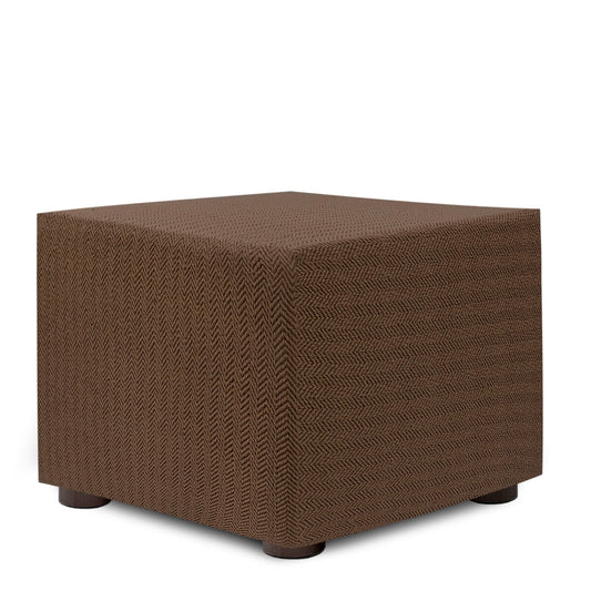 Pouffe cover Eysa JAZ Brown 65 x 65 x 65 cm