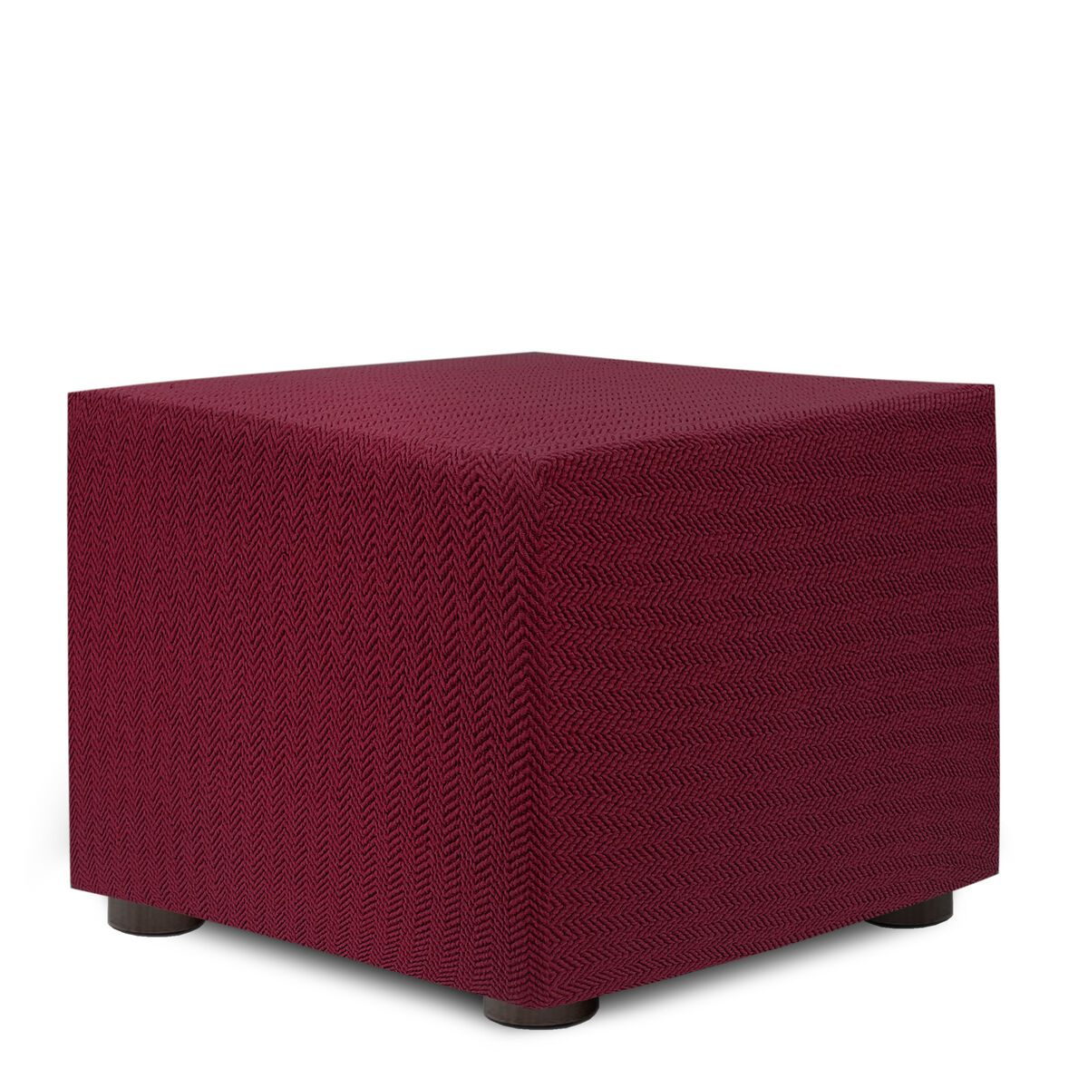 Pouffe cover Eysa JAZ Burgundy 65 x 65 x 65 cm Eysa