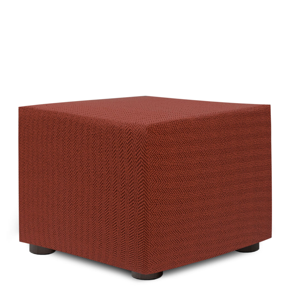 Pouffe cover Eysa JAZ Dark Red 65 x 65 x 65 cm Eysa