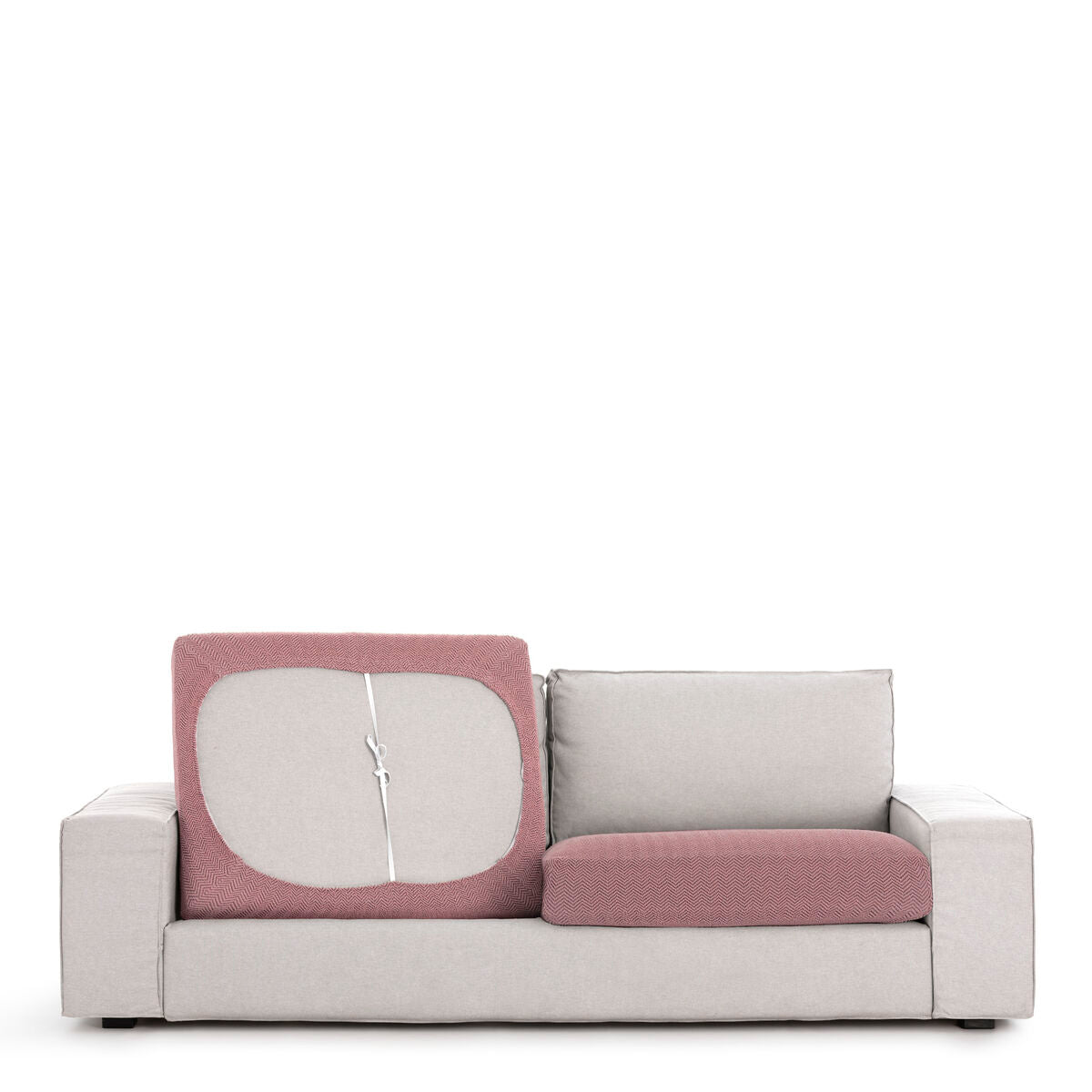 Sofa Cover Eysa JAZ Pink 85 x 15 x 100 cm Eysa