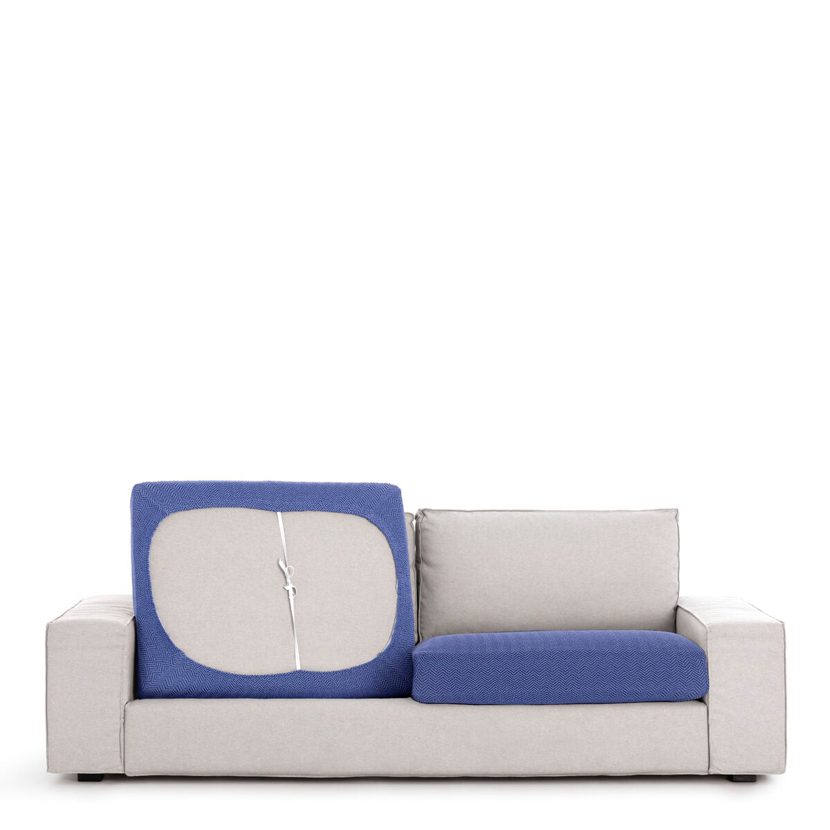 Sofa Cover Eysa JAZ Blue 85 x 15 x 100 cm Eysa