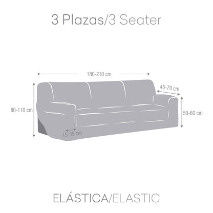 Sofa Cover Eysa ULISES Aquamarine 70 x 110 x 210 cm Eysa