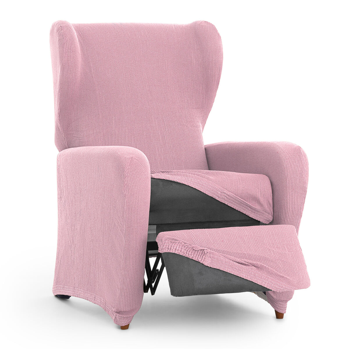 Slipcover for armchair with separate legs Eysa ULISES Pink 90 x 100 x 75 cm Eysa