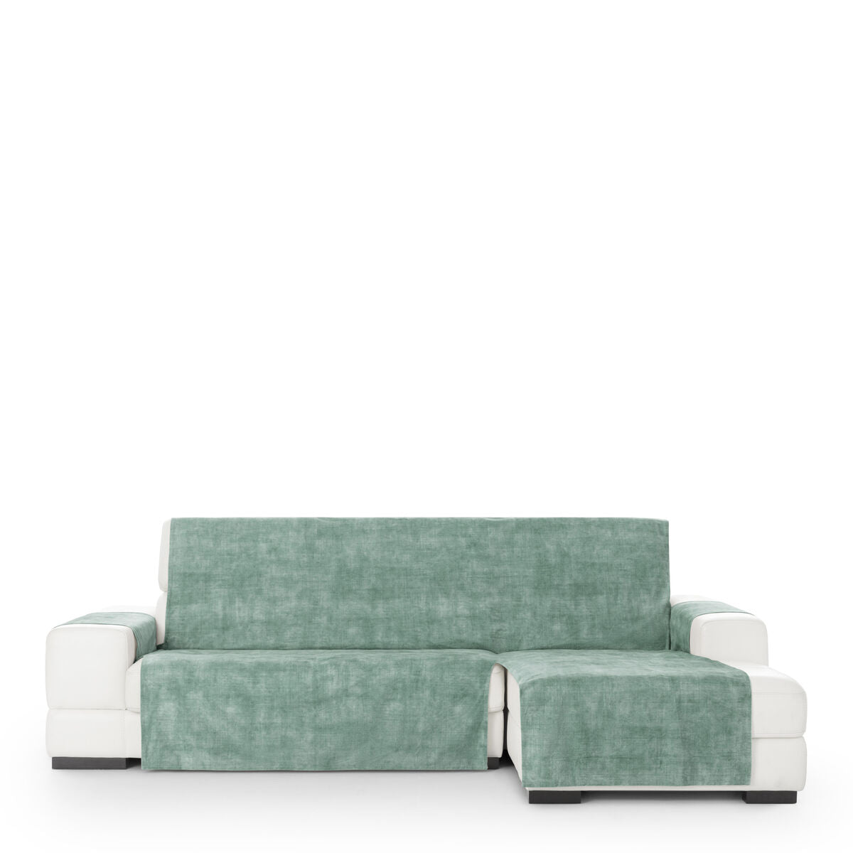 Right short arm chaise longue cover Eysa TURIN Aquamarine 100 x 110 x 300 cm Eysa