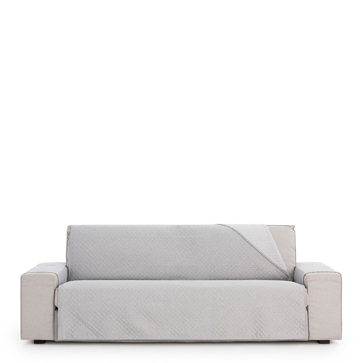 Sofa Cover Eysa SILVER Light grey 100 x 110 x 190 cm Eysa