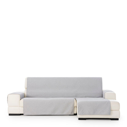 Right short arm chaise longue cover Eysa SILVER Light grey 100 x 110 x 240 cm Eysa