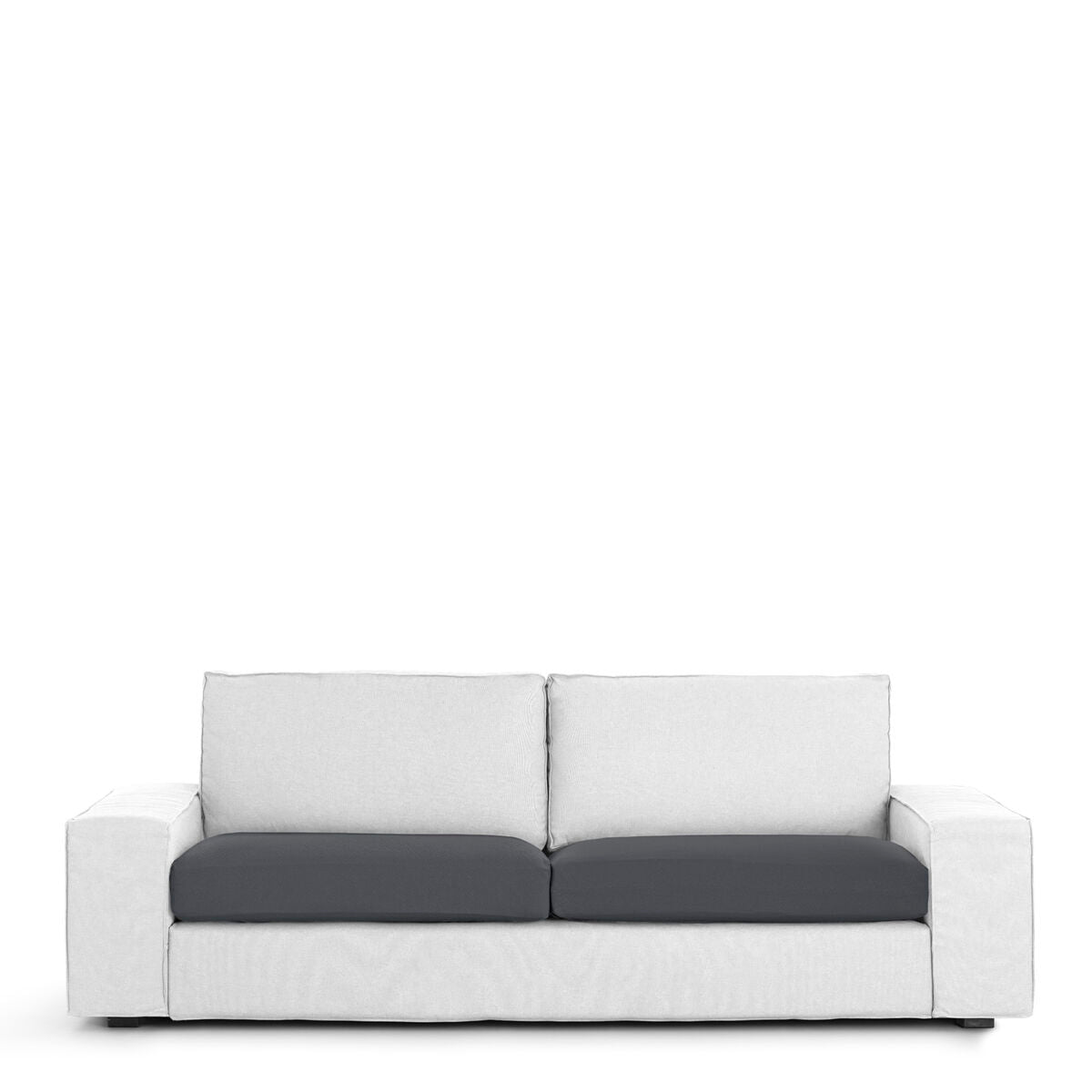 Sofa Cover Eysa BRONX Dark grey 100 x 15 x 130 cm Eysa