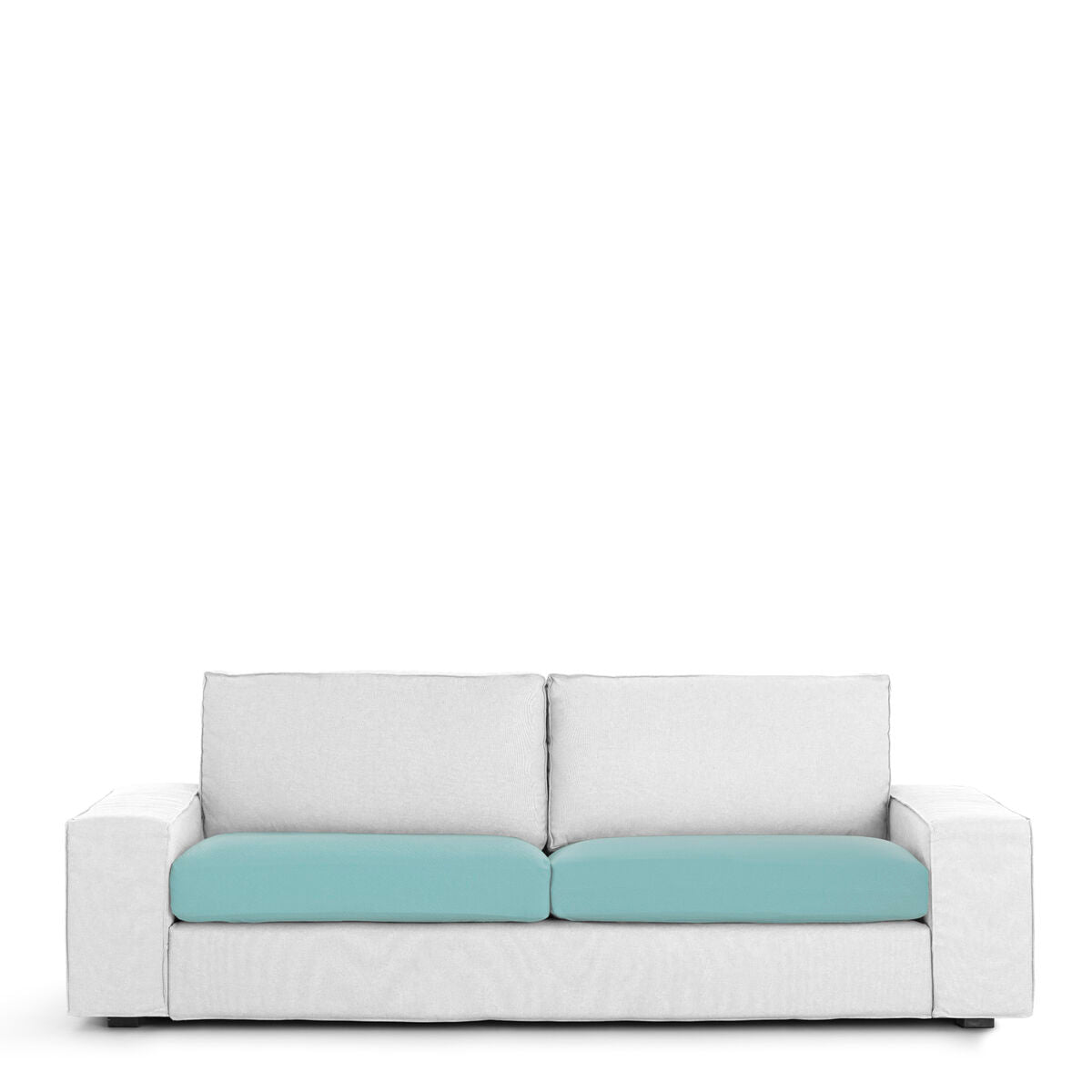 Sofa Cover Eysa BRONX Aquamarine 100 x 15 x 130 cm Eysa