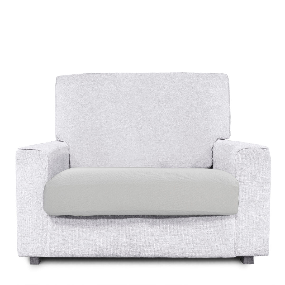 Sofa Cover Eysa BRONX White 100 x 15 x 130 cm Eysa