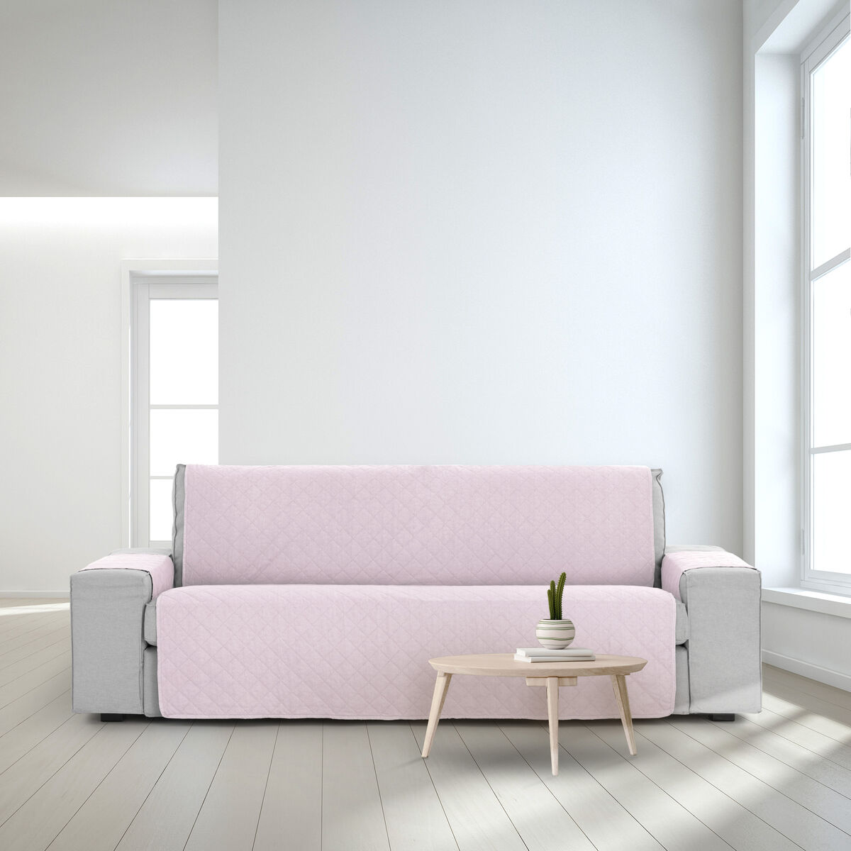 Sofa Cover Eysa MONTBLANC Pink 100 x 110 x 115 cm Eysa