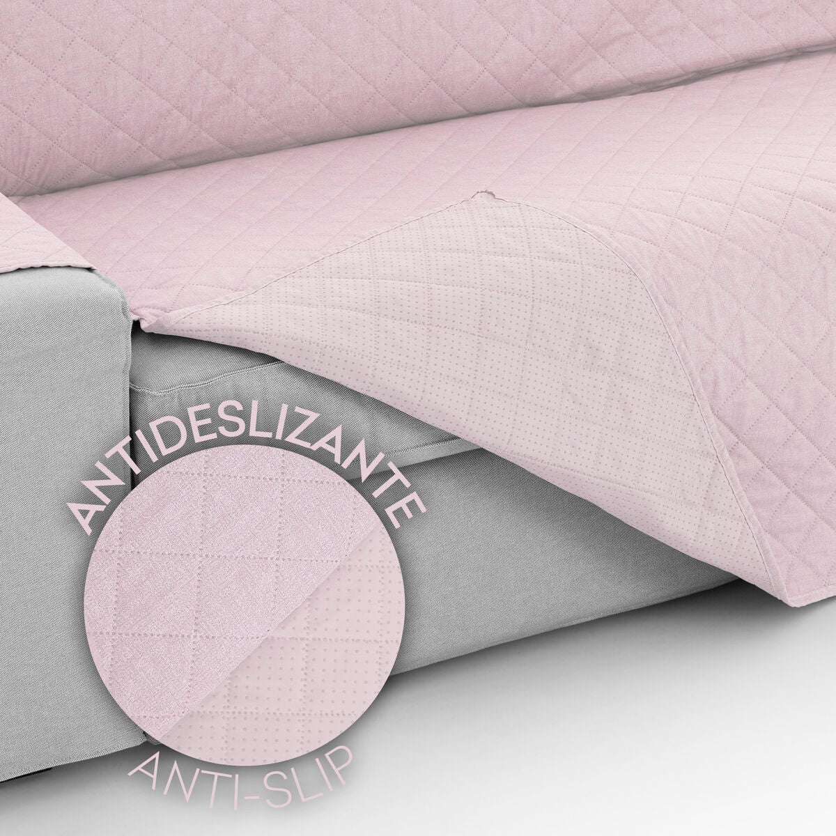 Sofa Cover Eysa MONTBLANC Pink 100 x 110 x 115 cm Eysa