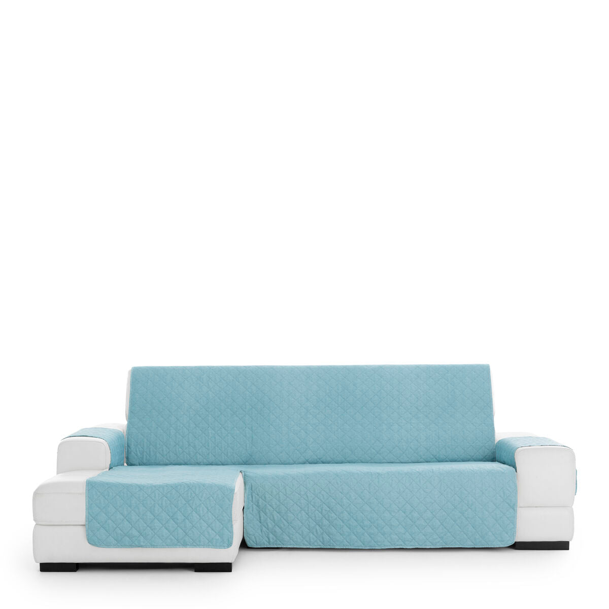 Right short arm chaise longue cover Eysa MONTBLANC Turquoise 100 x 110 x 200 cm Eysa