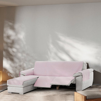 Right short arm chaise longue cover Eysa MONTBLANC Pink 100 x 110 x 200 cm Eysa