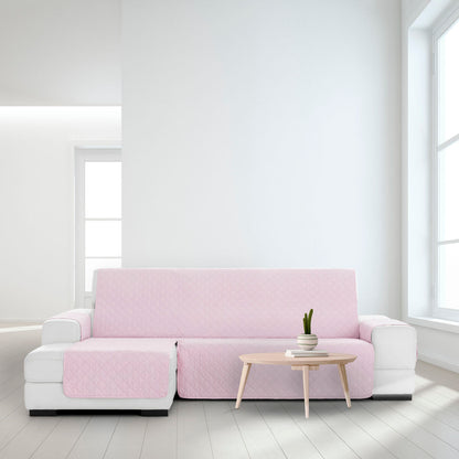 Right short arm chaise longue cover Eysa MONTBLANC Pink 100 x 110 x 290 cm Eysa