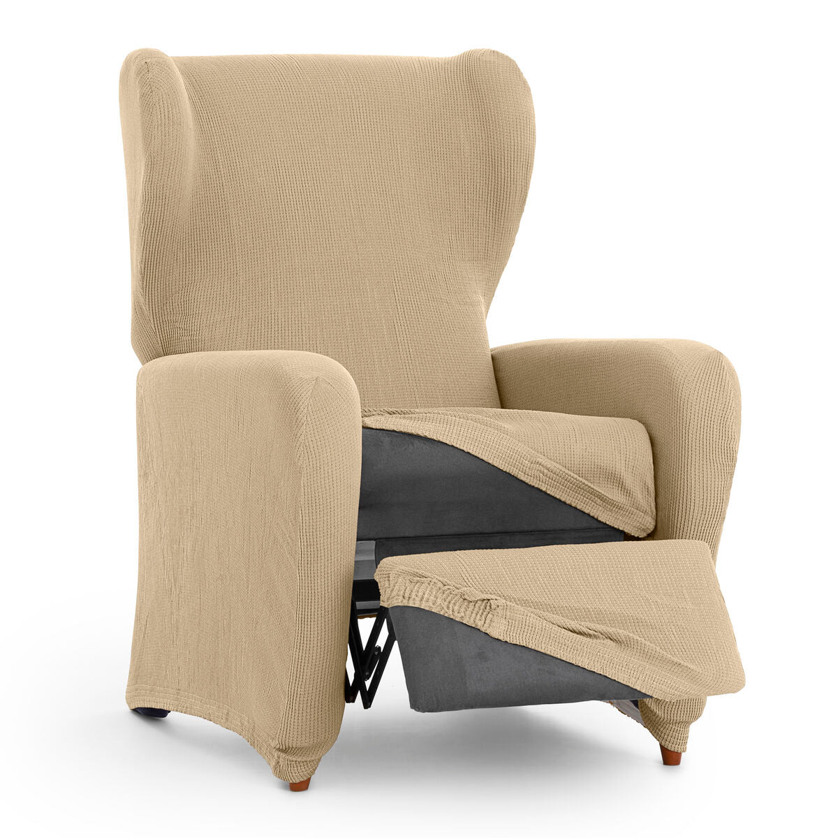 Slipcover for armchair with separate legs Eysa ULISES Beige 90 x 100 x 75 cm Eysa