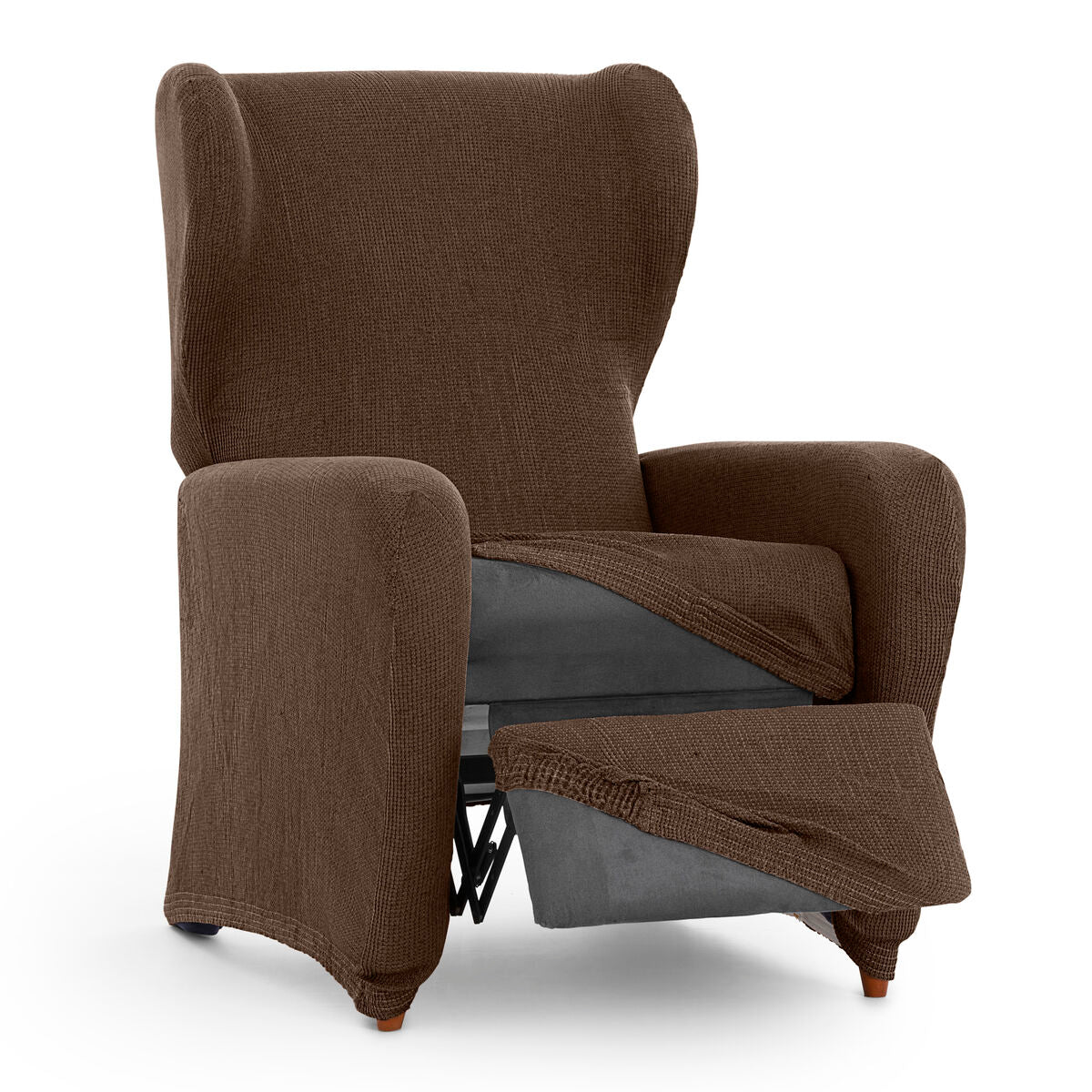 Slipcover for armchair with separate legs Eysa ULISES Brown 90 x 100 x 75 cm Eysa