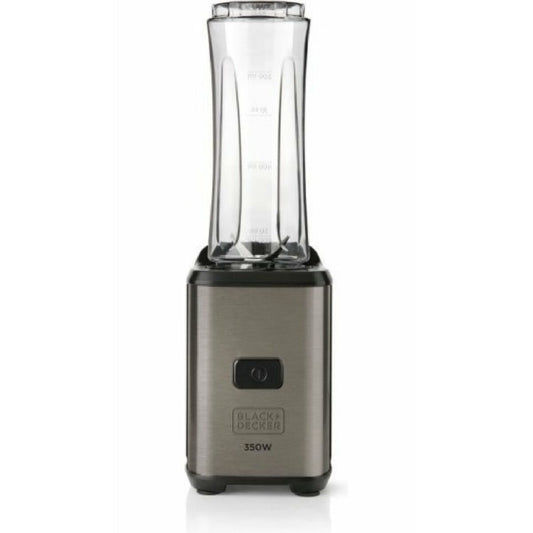 Cup Blender Black & Decker BXJBA350E Steel 350 W 600 ml Black and Decker