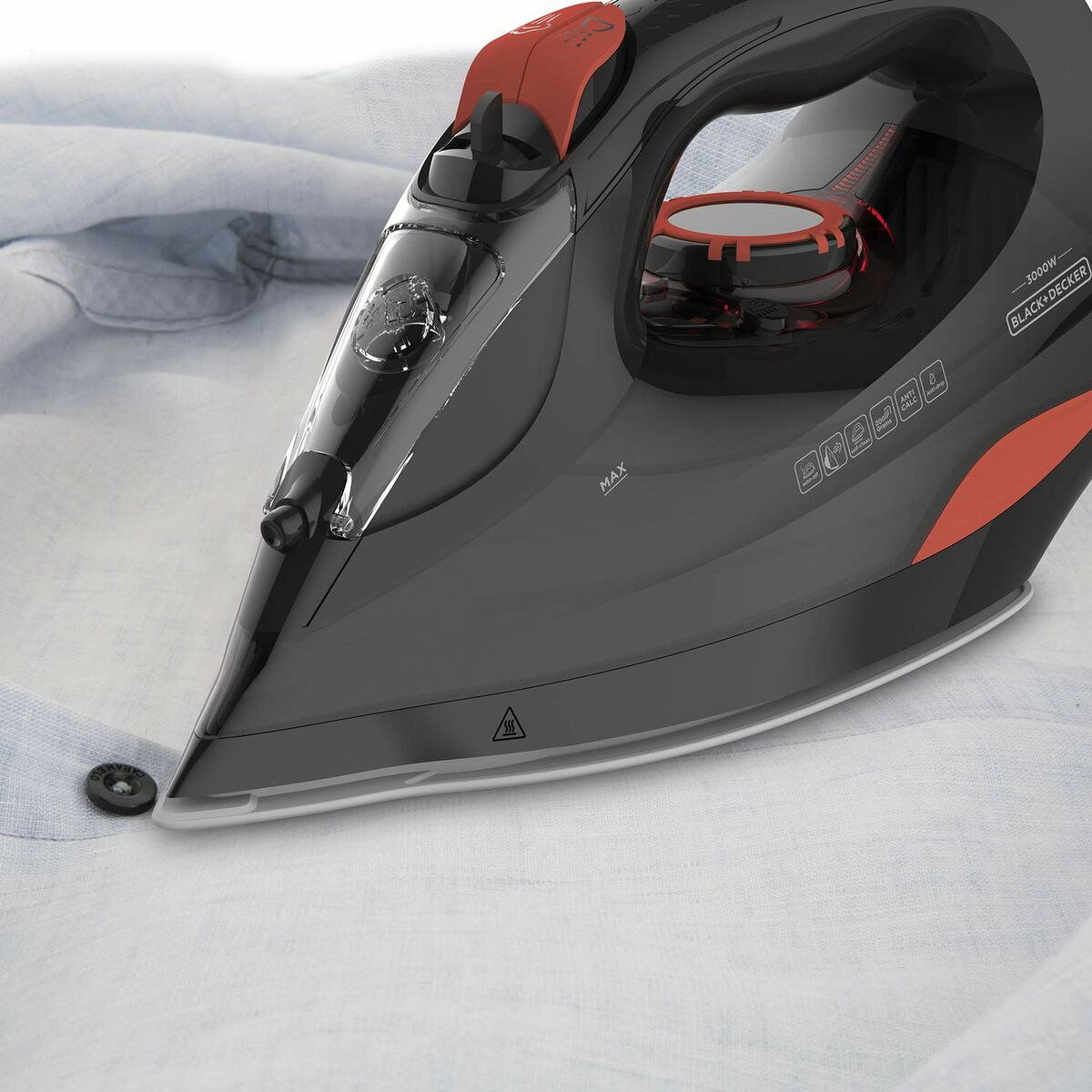 Steam Iron Black & Decker BXIR3000E 3000 W Black & Decker