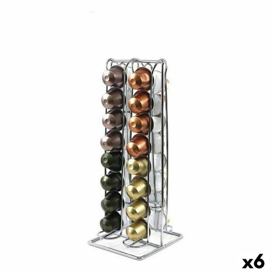 Stand for 32 Coffee Capsules Quttin 8433774650423 (6 Units) Quttin