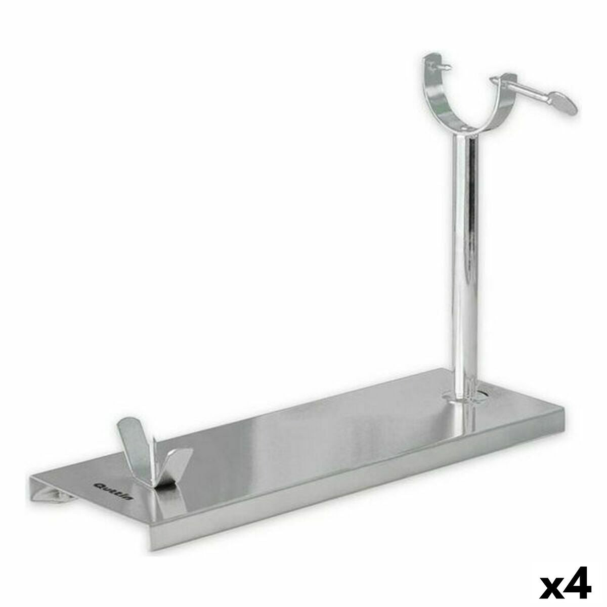 Stainless Steel Ham Stand (support for whole leg of ham) Quttin 108689 (49 x 16 x 3 cm) (4 Units) Quttin