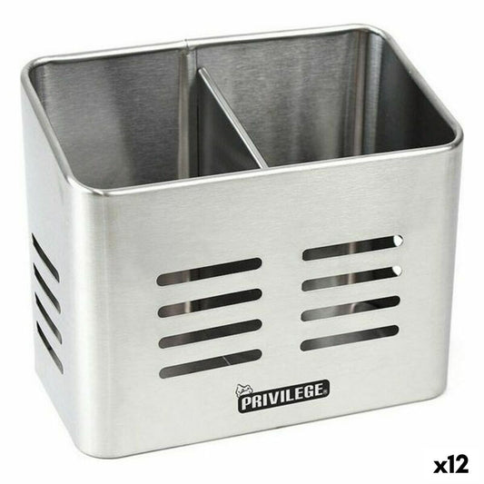 Pot for Kitchen Utensils Privilege 40599 Stainless steel (12 Units) Privilege