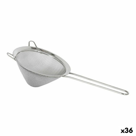 Stainless Steel Colander Quttin Conical Stainless steel (36 Units) (16 cm) Quttin