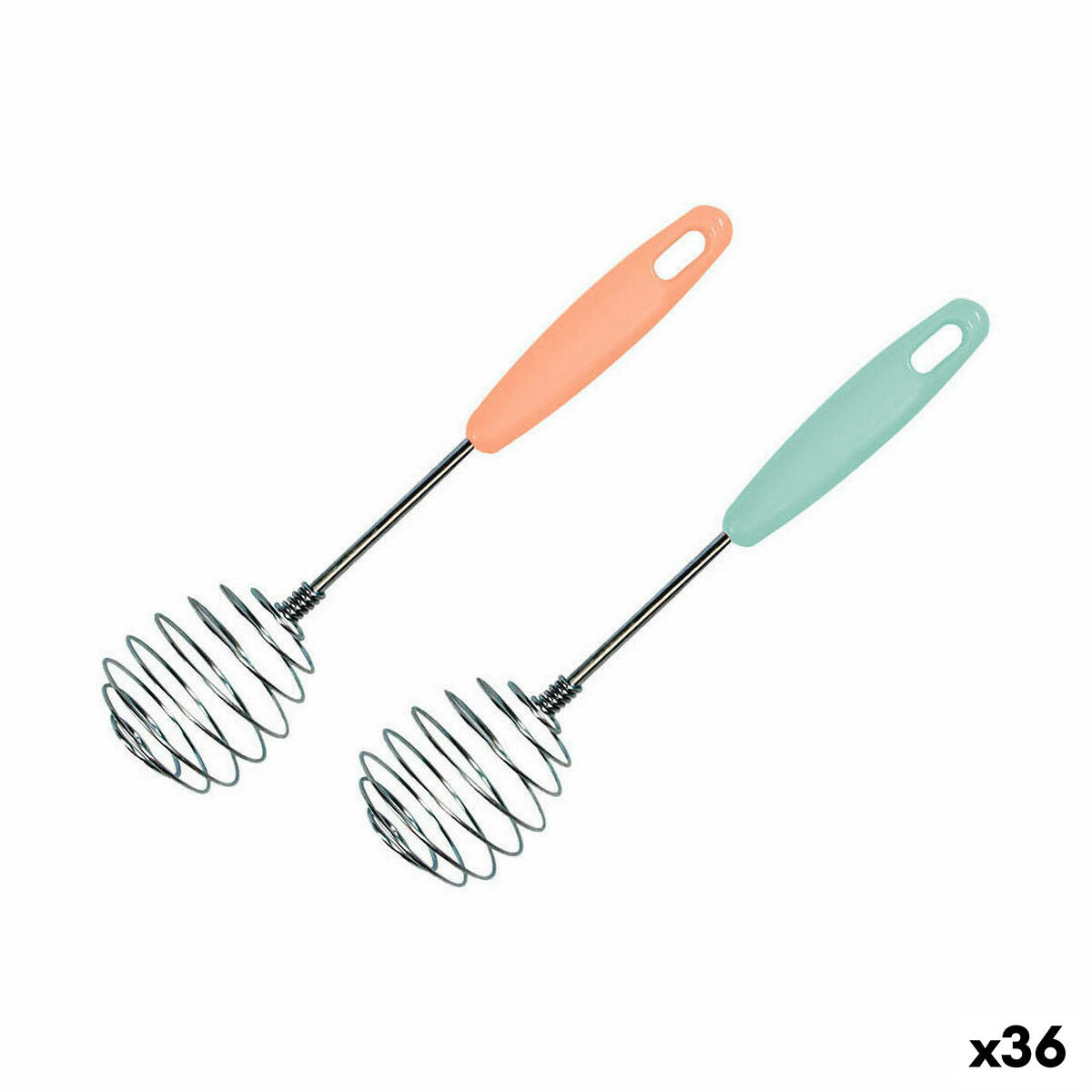 Manual Whisk 24,5 cm (36 Units) BigBuy Home