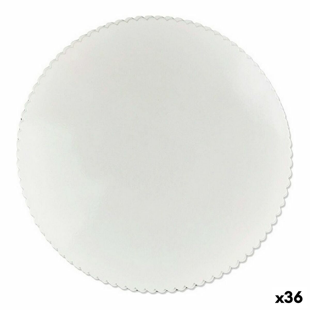 Cake stand White Paper Set 6 Pieces BigBuy Home