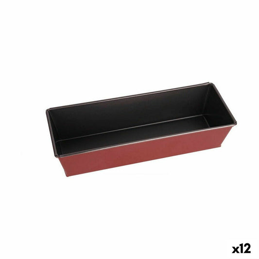 Oven Mould Quttin Cherry Carbon steel 31 x 11 x 7 cm (12 Units) Quttin