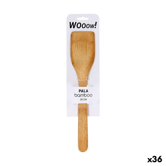 Kitchen Spatula Bamboo 30 x 6,2 x 0,8 cm (36 Units) BigBuy Home