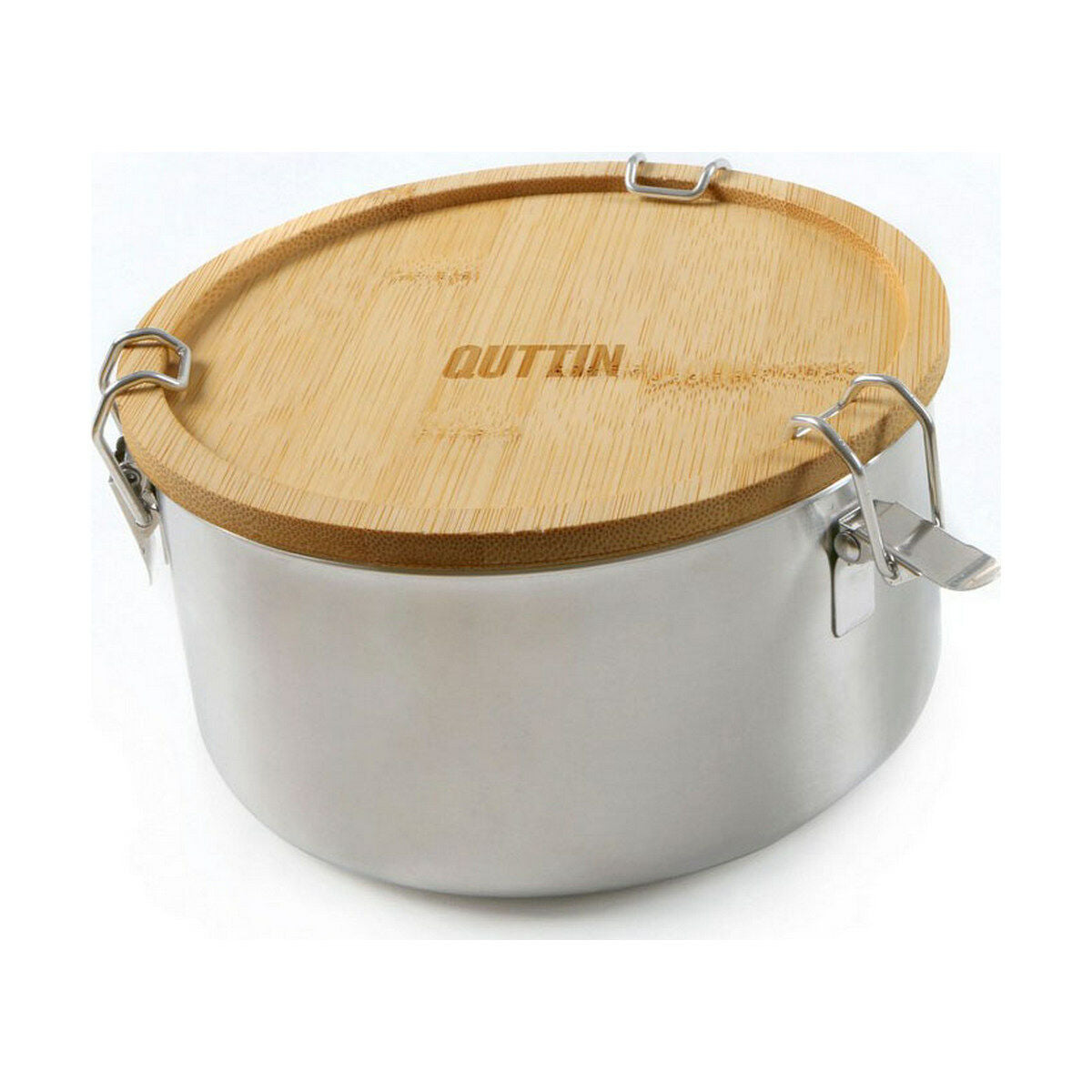 Lunch box Quttin Stainless steel (1,59 L) (17 x 9 cm) Quttin