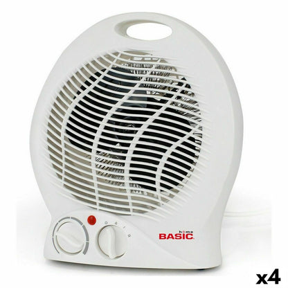 Heater Basic Home White 2000 W (4 Units) Basic Home