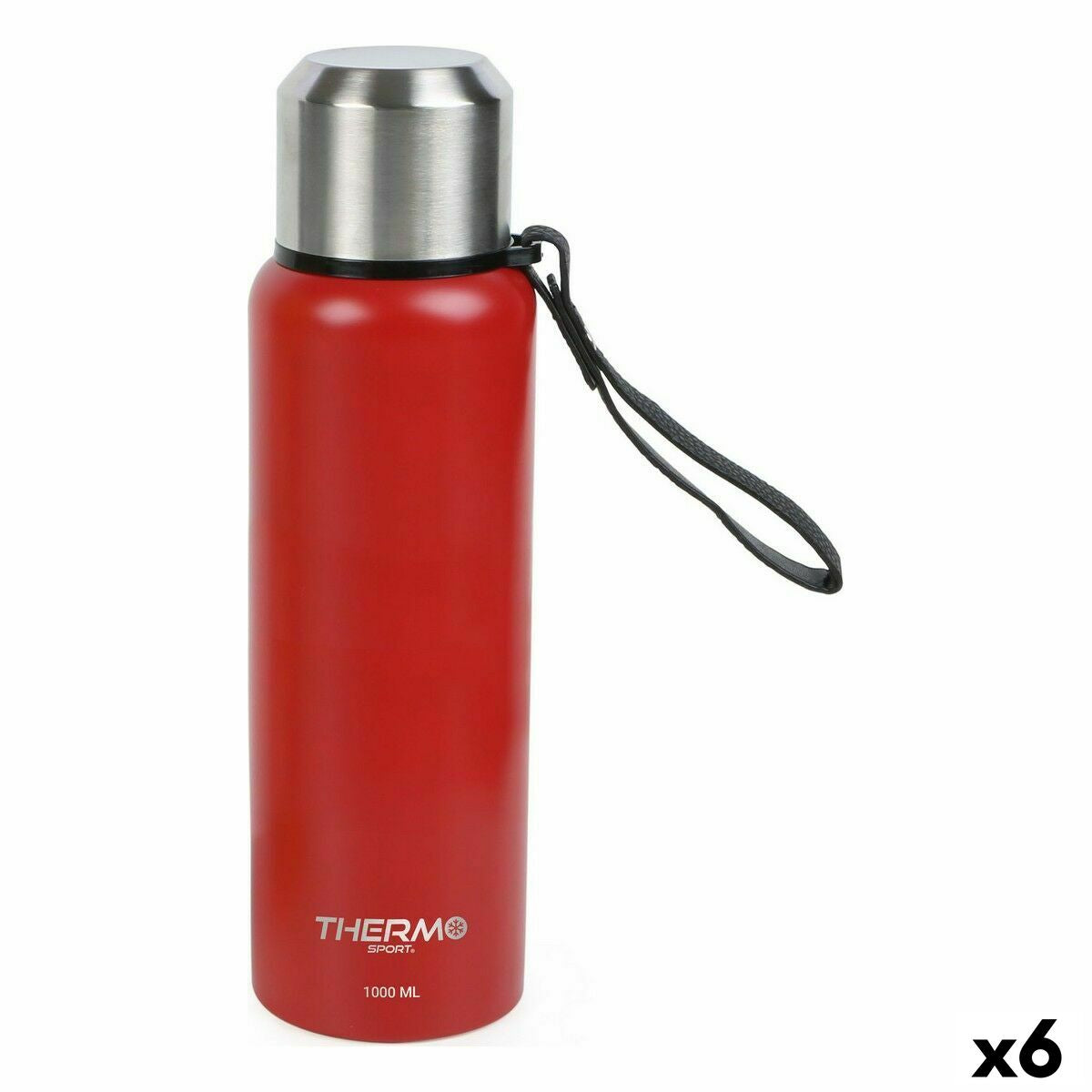 Travel thermos flask ThermoSport 1 L (6 Units) ThermoSport