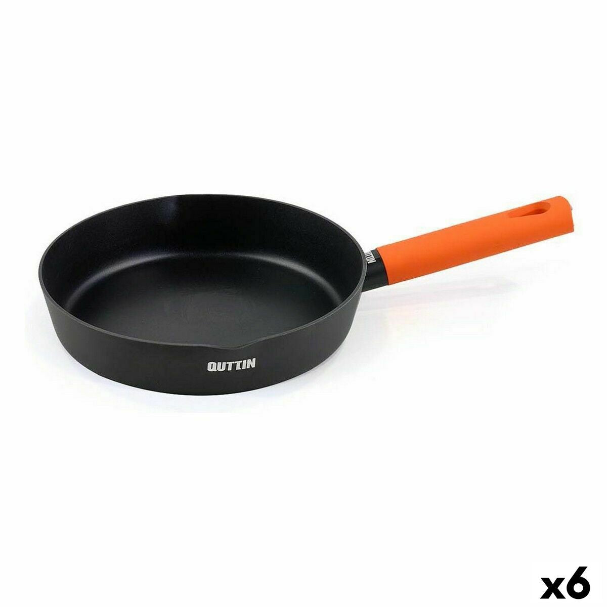 Pan Quttin Gastro Black Orange 42 x 27,5 x 5,4 cm (6 Units) Quttin