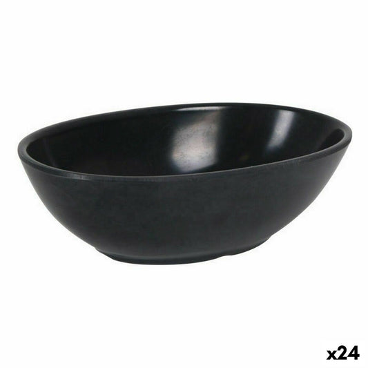 Snack Bowl La Mediterránea Melamin Anthracite (24 Units) La Mediterránea